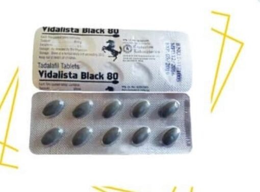 Køb Vidalista sort 80 mg online for erektil dysfunktion